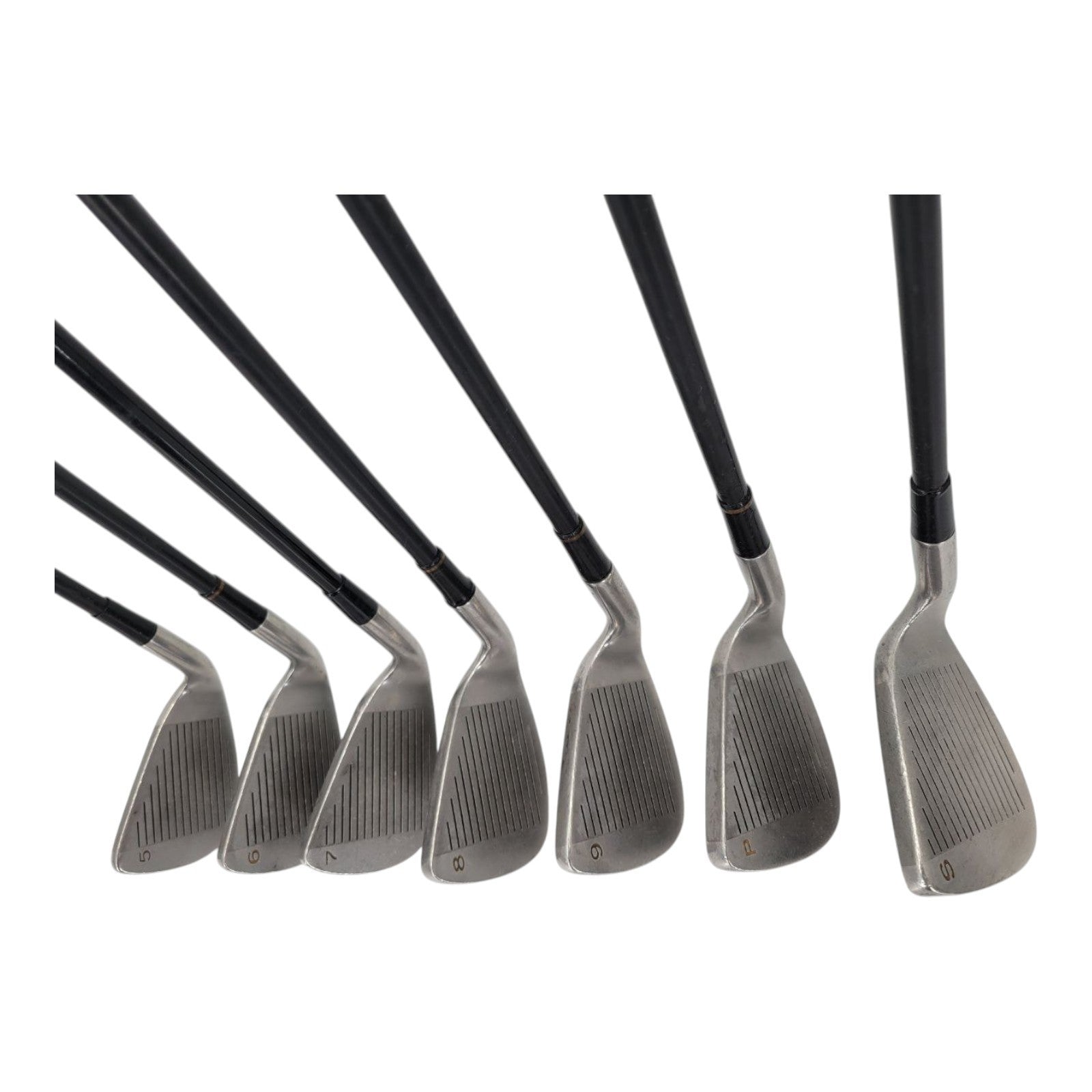 Bob Toski Catalyst Irons Set 5-9 PW SW RH Mens Graphite Shafts Stamped Grips
