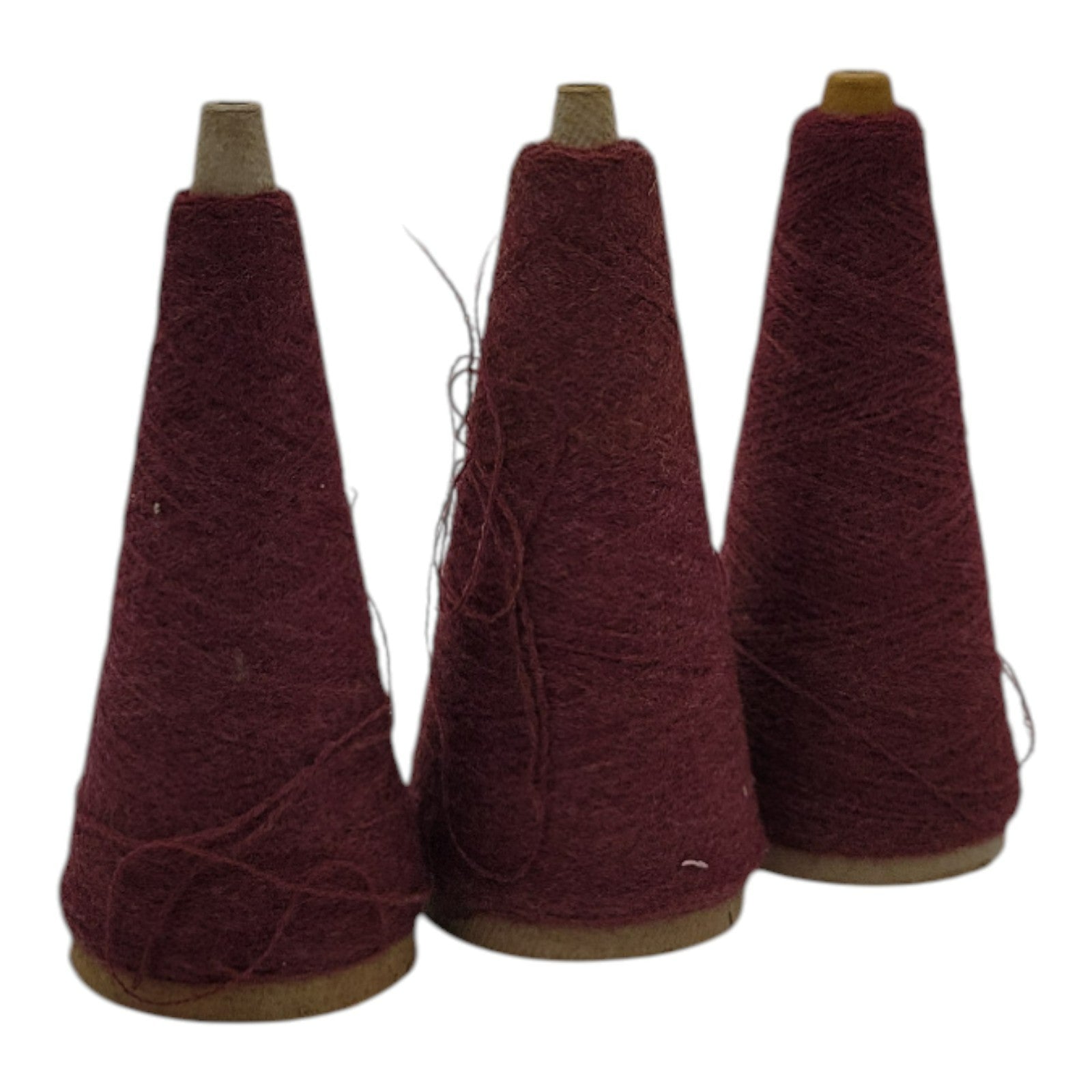 Vintage Malina Navy 604 Yarn Cone Acrylic 2/24 Lot of 3