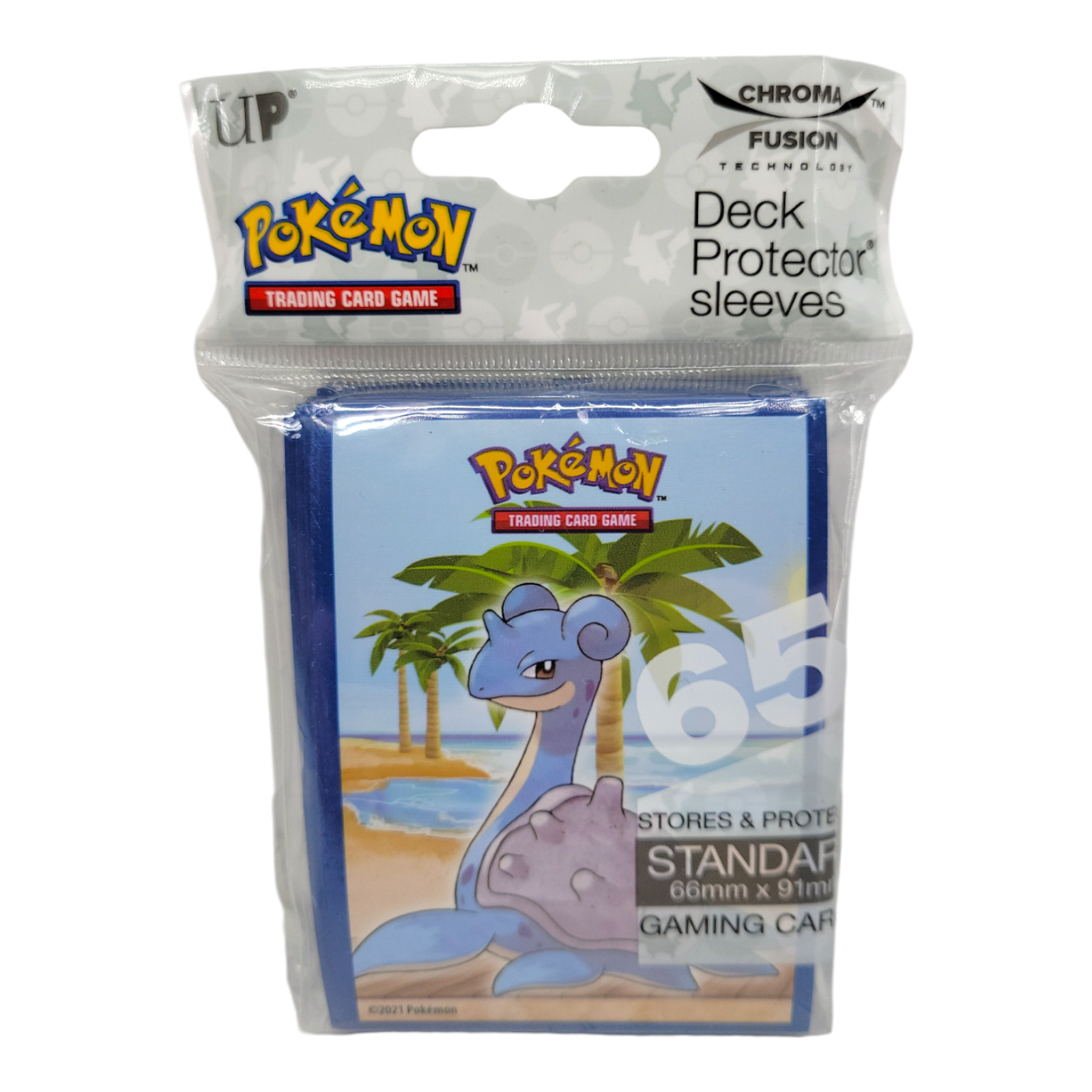 Ultra Pro Pokémon TCG Seaside Lapras Standard Card Sleeves 65 Count