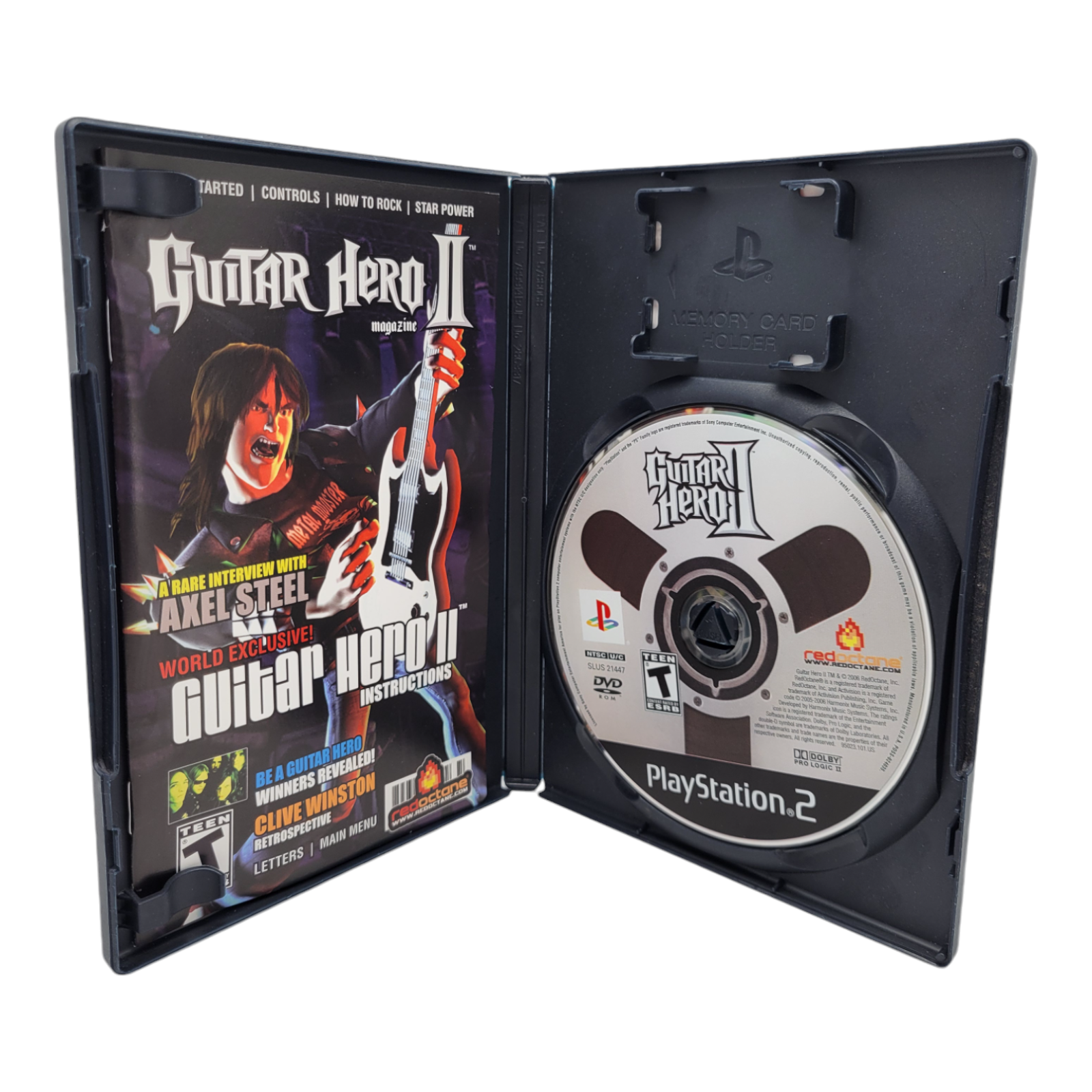 Guitar Hero II Sony PlayStation 2 PS2 Complete with Manual and Case 2006