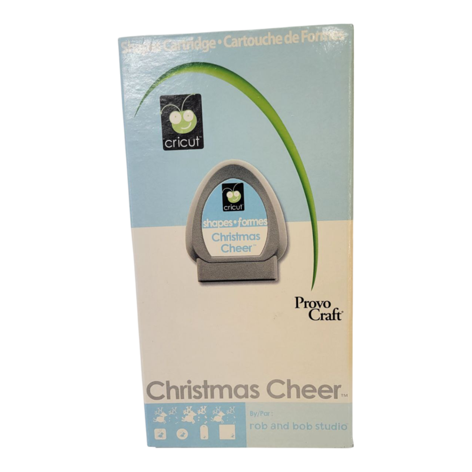 Cricut Christmas Cheer Die Cut Shapes Cartridge Complete Provo Craft 290019