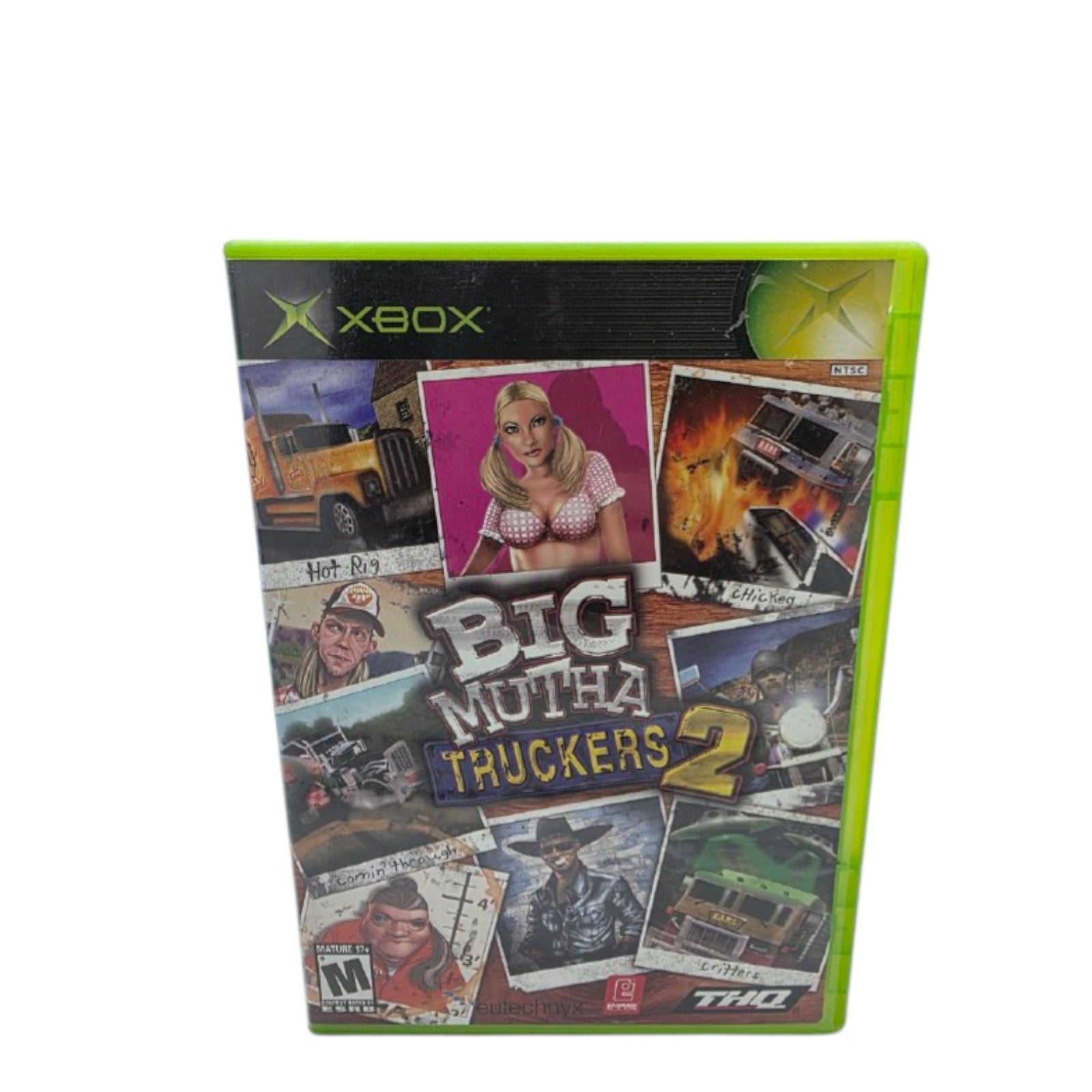 Big Mutha Truckers 2 Xbox Complete CIB Manual & Disc Included