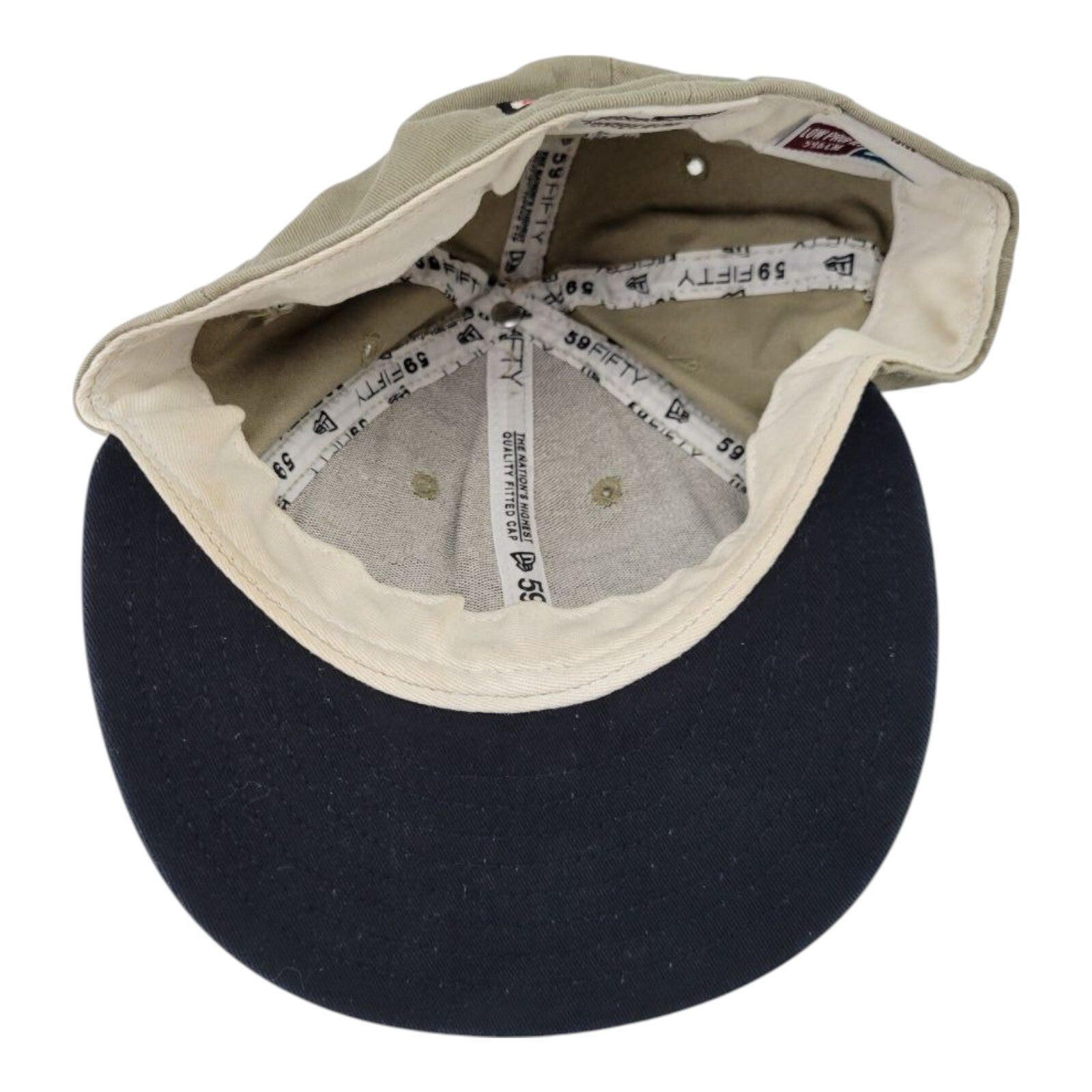 Titleist New Era 59FIFTY Low Profile Fitted Golf Hat Khaki Size 7 1/2