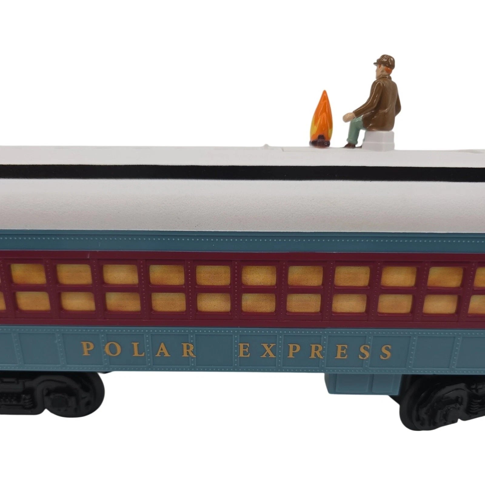 Lionel Trains The Polar Express Disappearing Hobo Observation Car Warner Bros