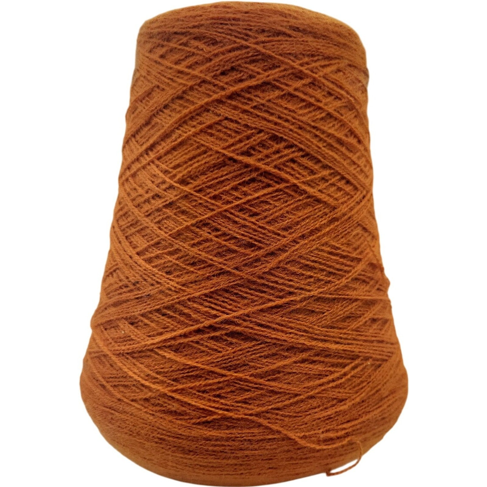 Vintage 1980s Phoenix Dye Works 2/24 Acrylic Yarn Cone Spice 55441