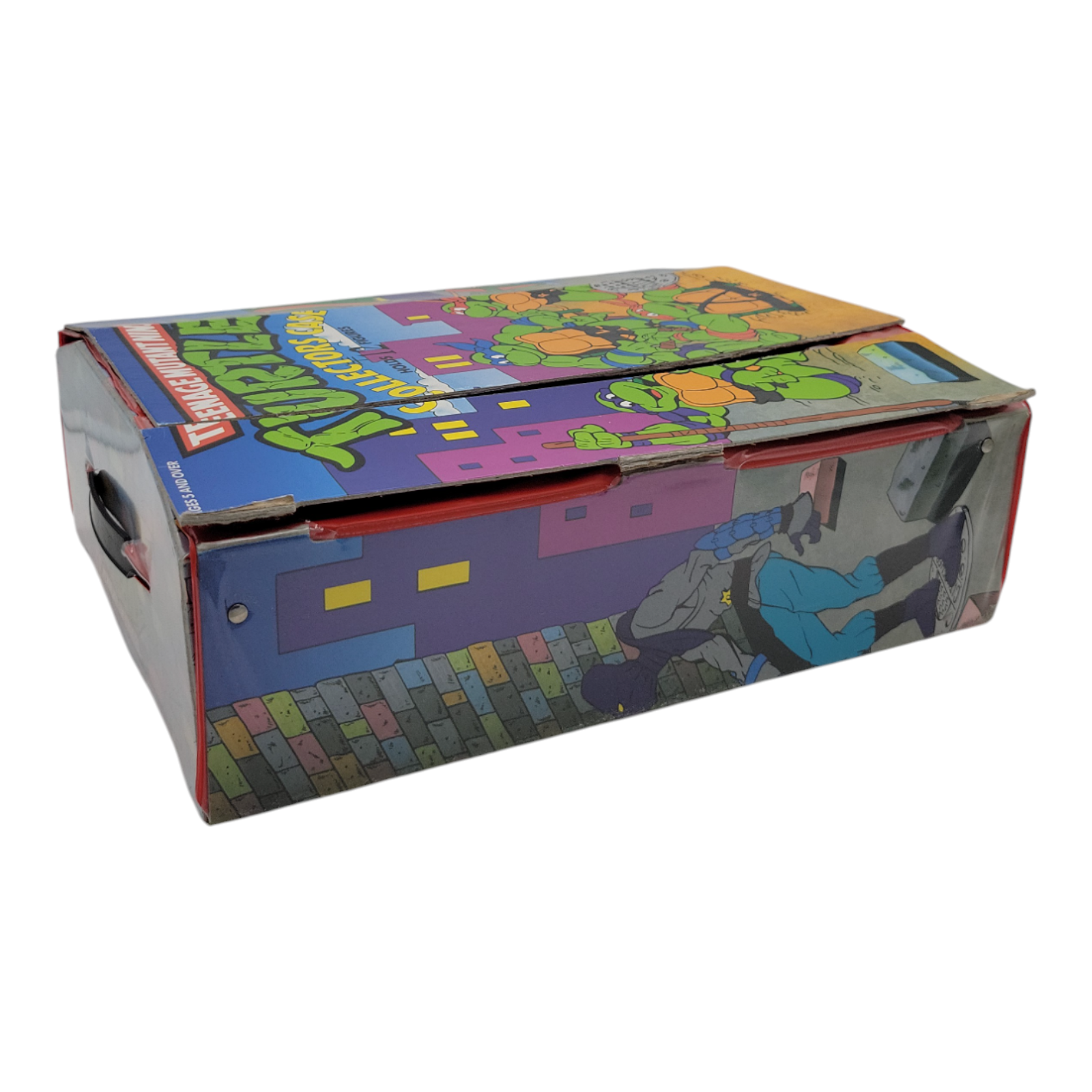 Vintage Teenage Mutant Ninja Turtles Deluxe Collectors Carrying Case