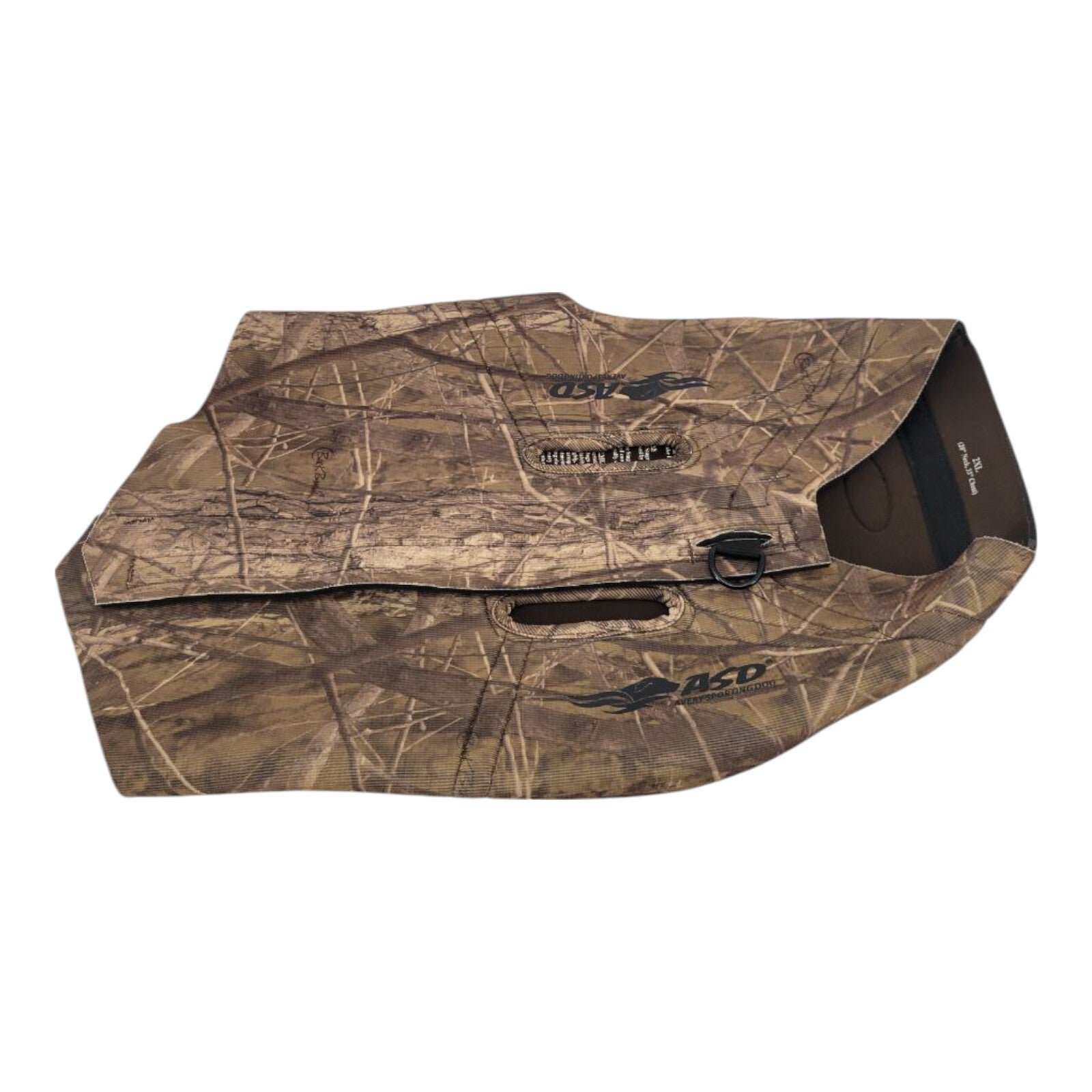 Avery Sporting Dog Camo Neoprene Vest Hunting Gear Chest 33" Neck 20" Size 2XL