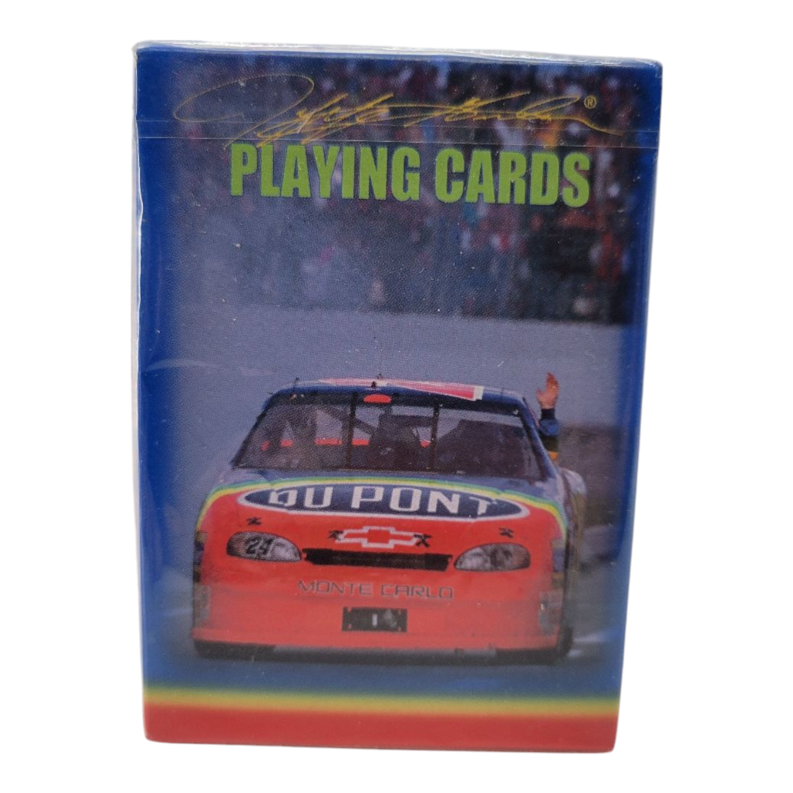 Jeff Gordon #24 NASCAR Limited Edition Tin Box with 2 Decks of Playing Cards