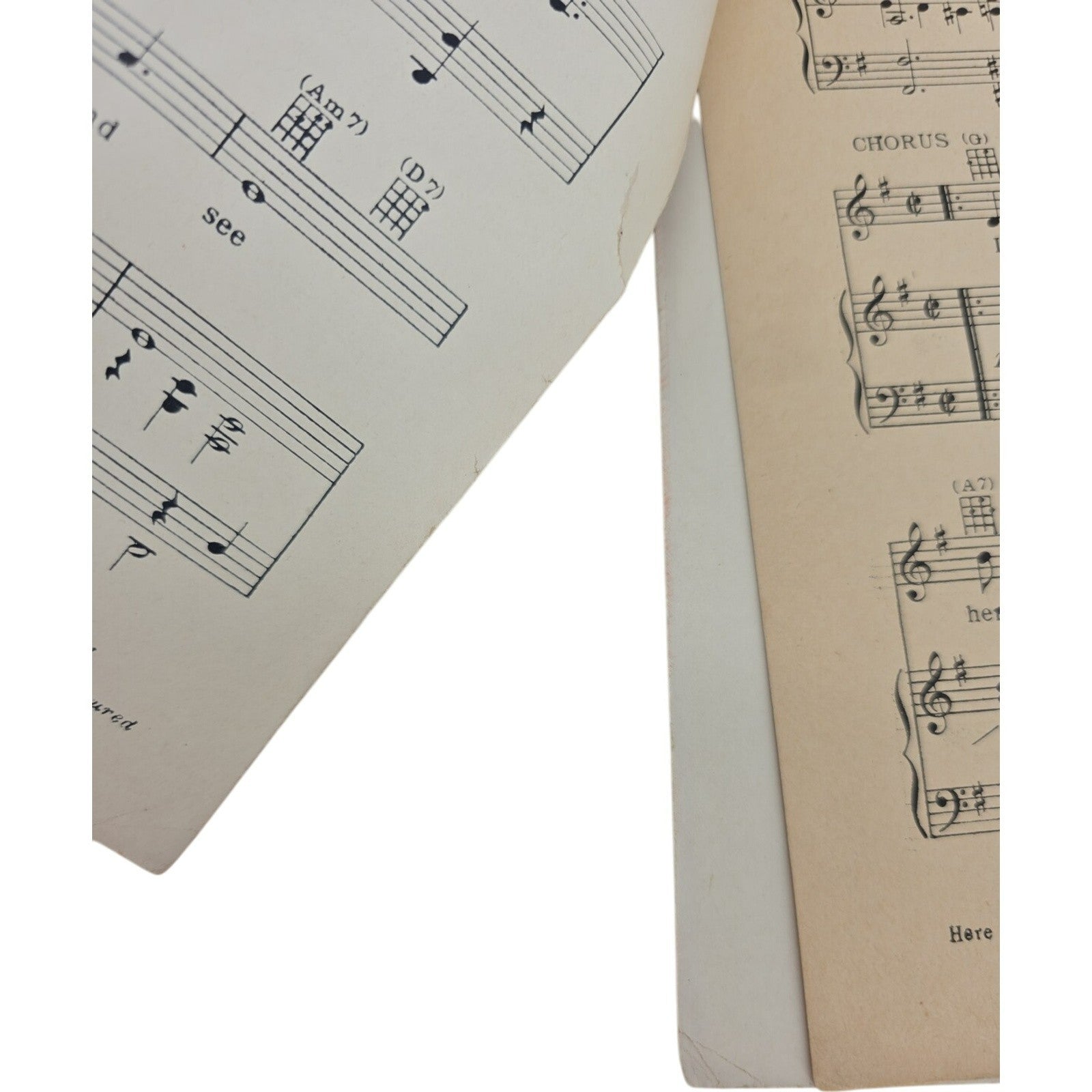 Vintage 1926 Sheet Music Here I Am Harry Richman George White Scandals