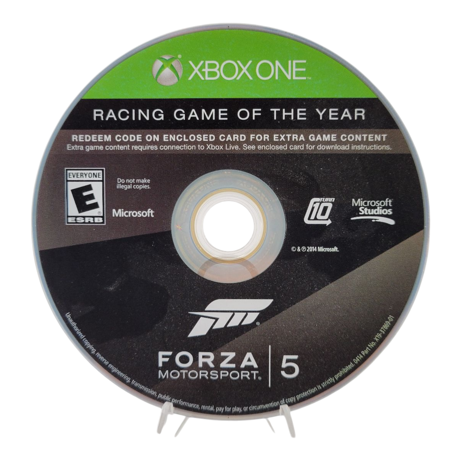 Microsoft Xbox One Game of the Year Forza Motorsport 5 2014 Case and Disc Only