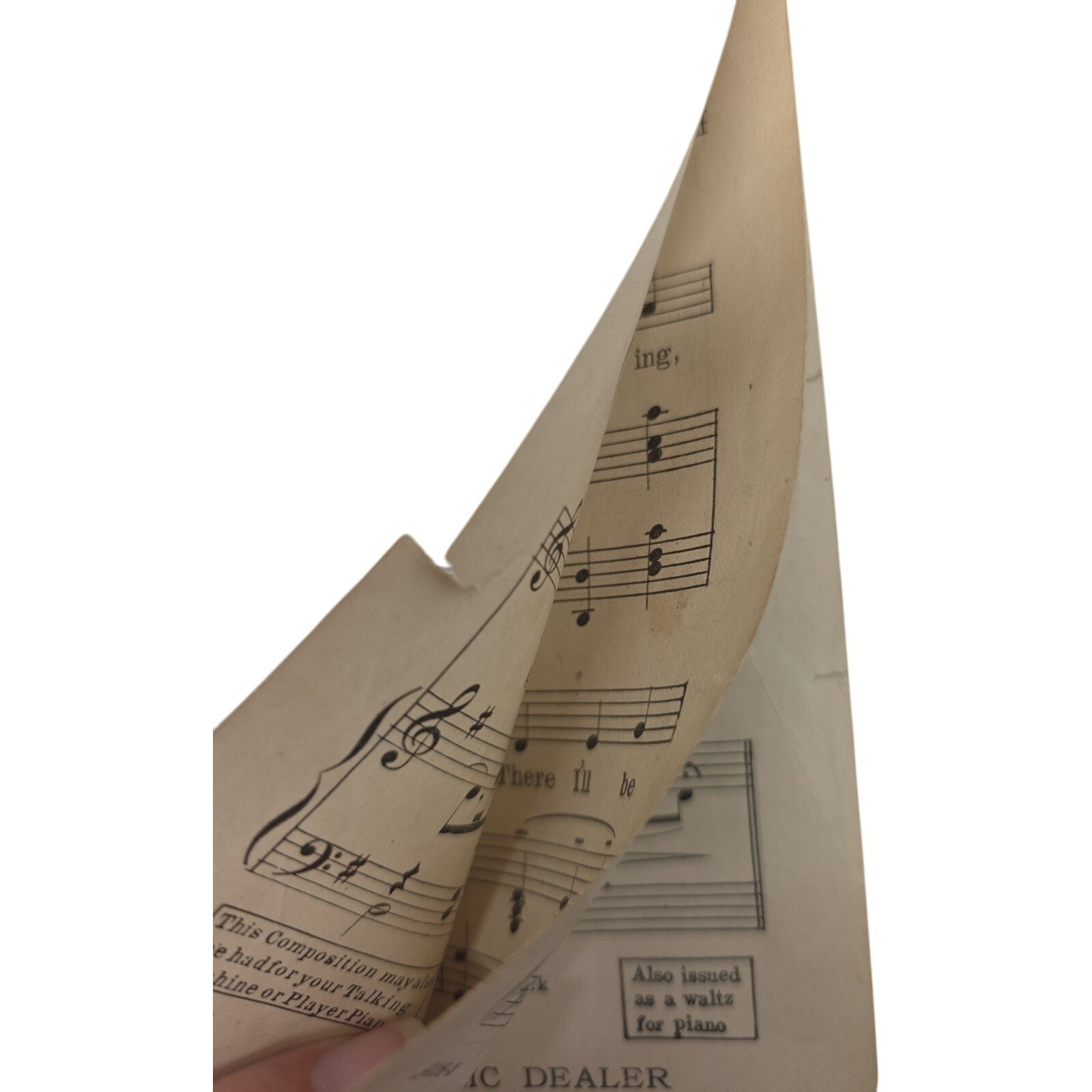 1919 By The Campfire Vintage Sheet Music Percy Wenrich Mabel E. Girling