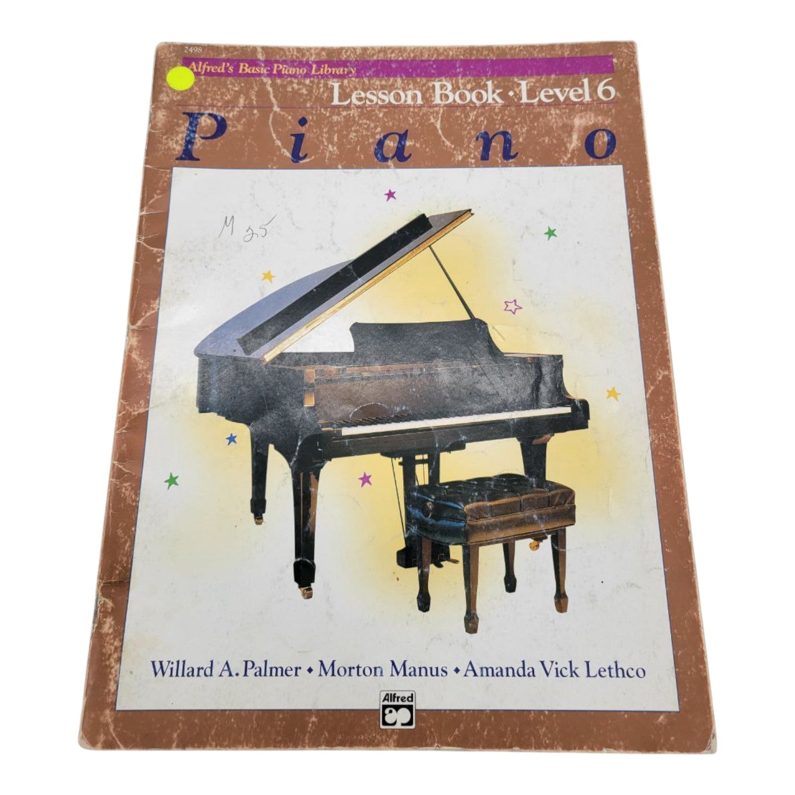 Alfreds Basic Piano Library Piano Lesson Book Level 6 by Palmer Manus Lethco