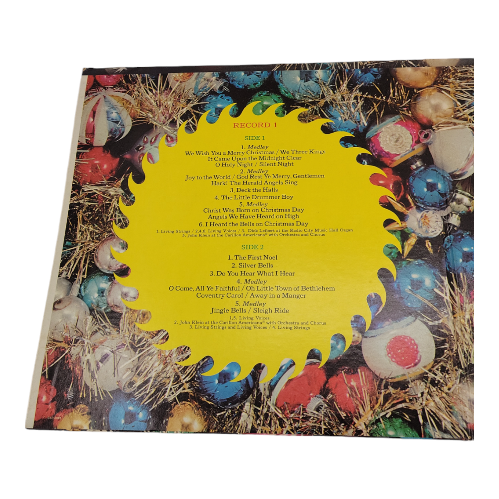 Vintage RCA The Joyful Sound of Christmas 2 Album Set Vinyl LP