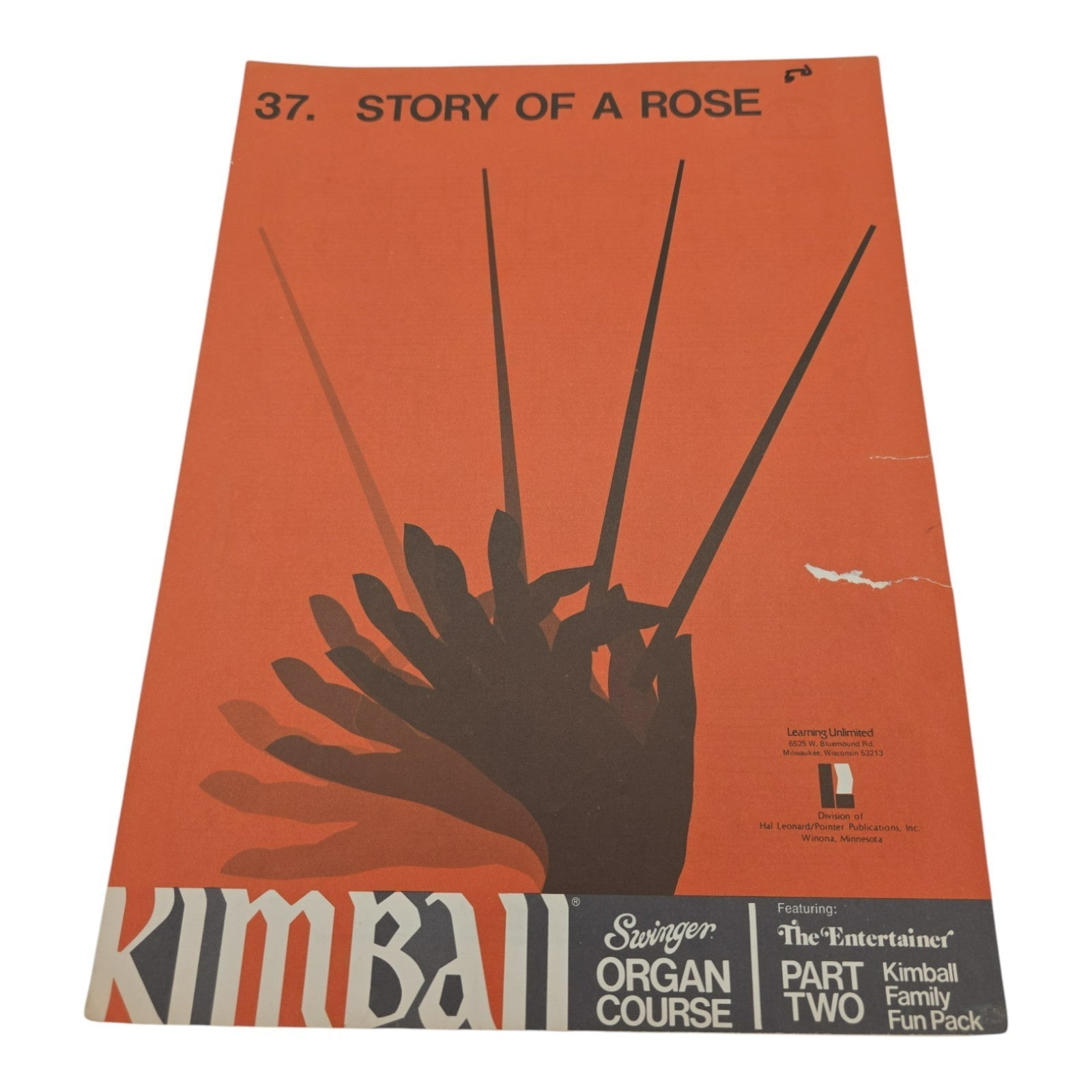 Kimball Swinger Organ Course Story Of A Rose 37 Learning Unlimited 1971