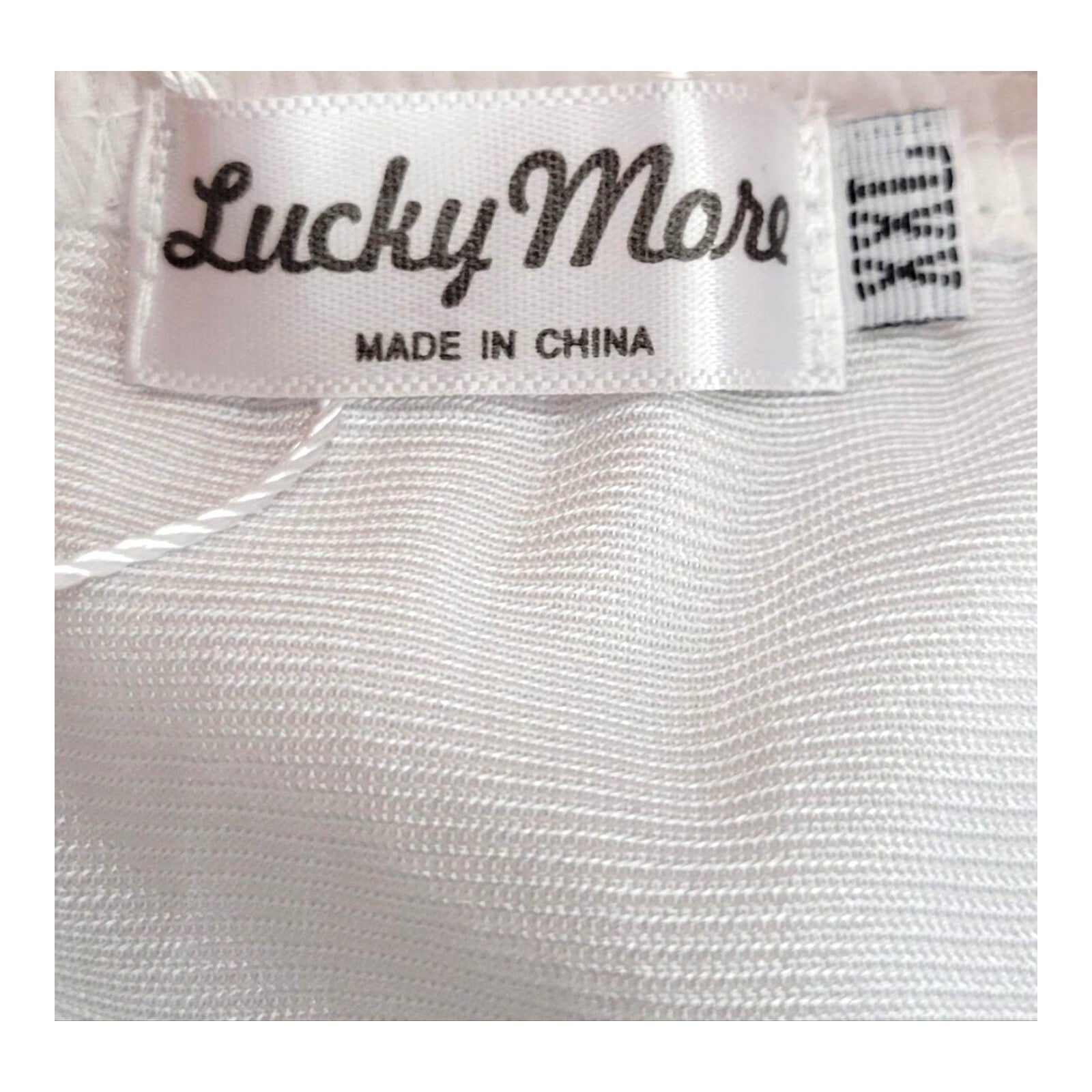 Lucky More Womens Off Shoulder Blouse White Sharkbite Hem 2XL