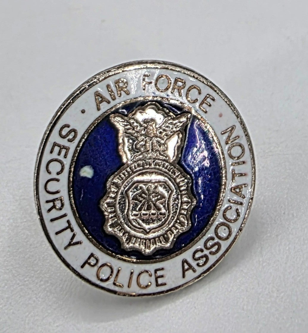 Vintage United States Air Force Security Police Assn Lapel Pin Circa 1997