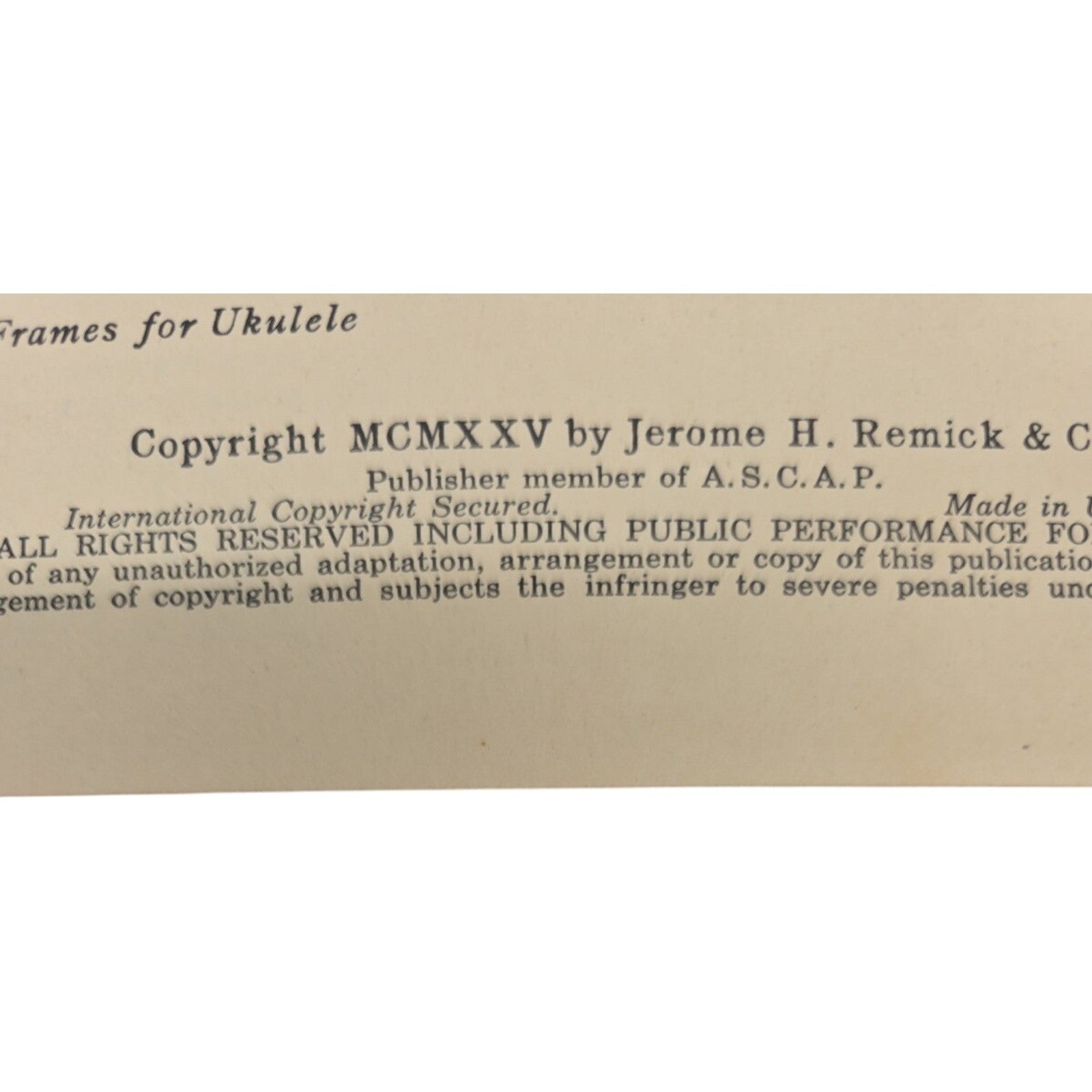 1925 Sometime featured by Vaughn Monroe and His Orchestra Vintage Sheet Music