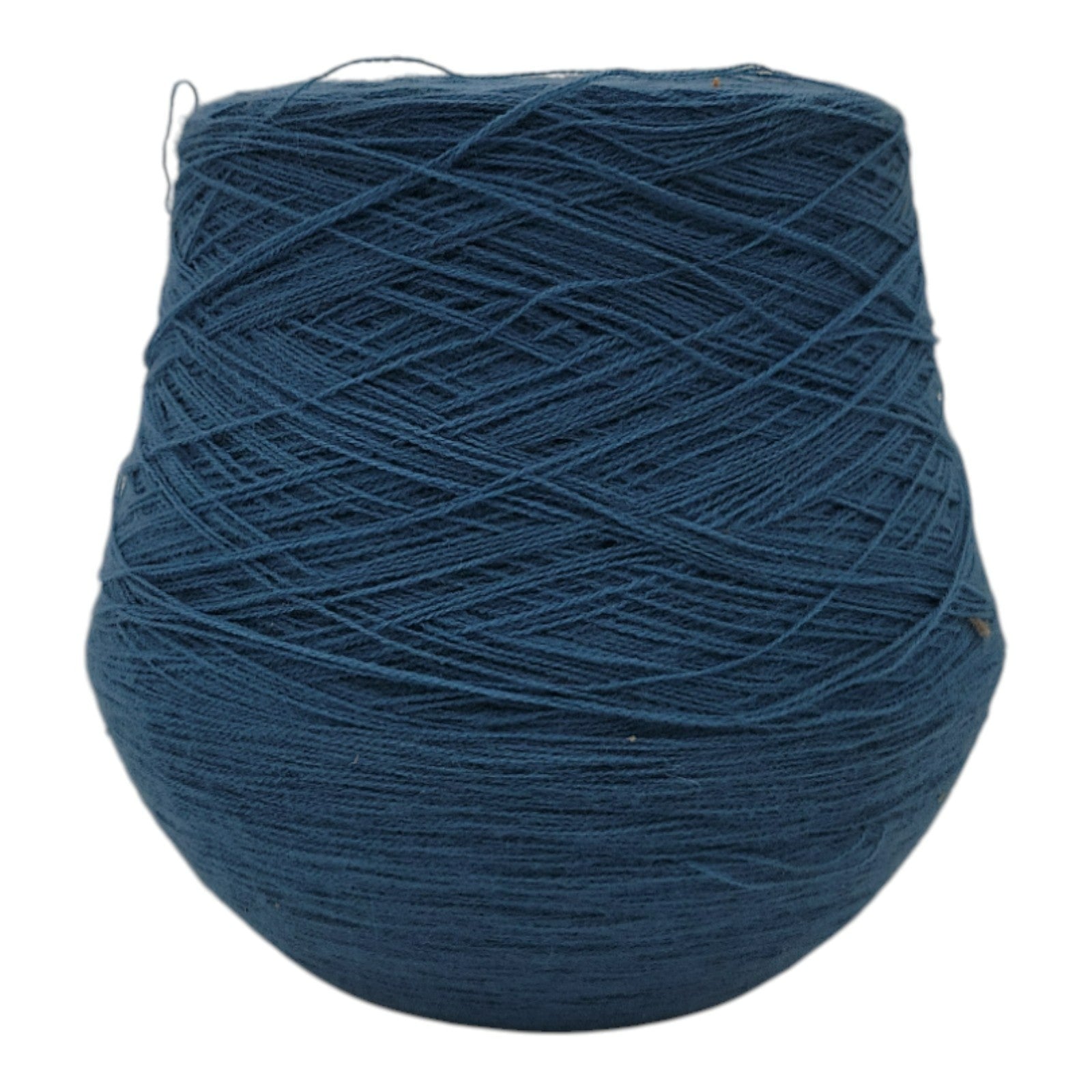 Vintage Phoenix Dye Works Acrylic Yarn Cone Blue 2/24