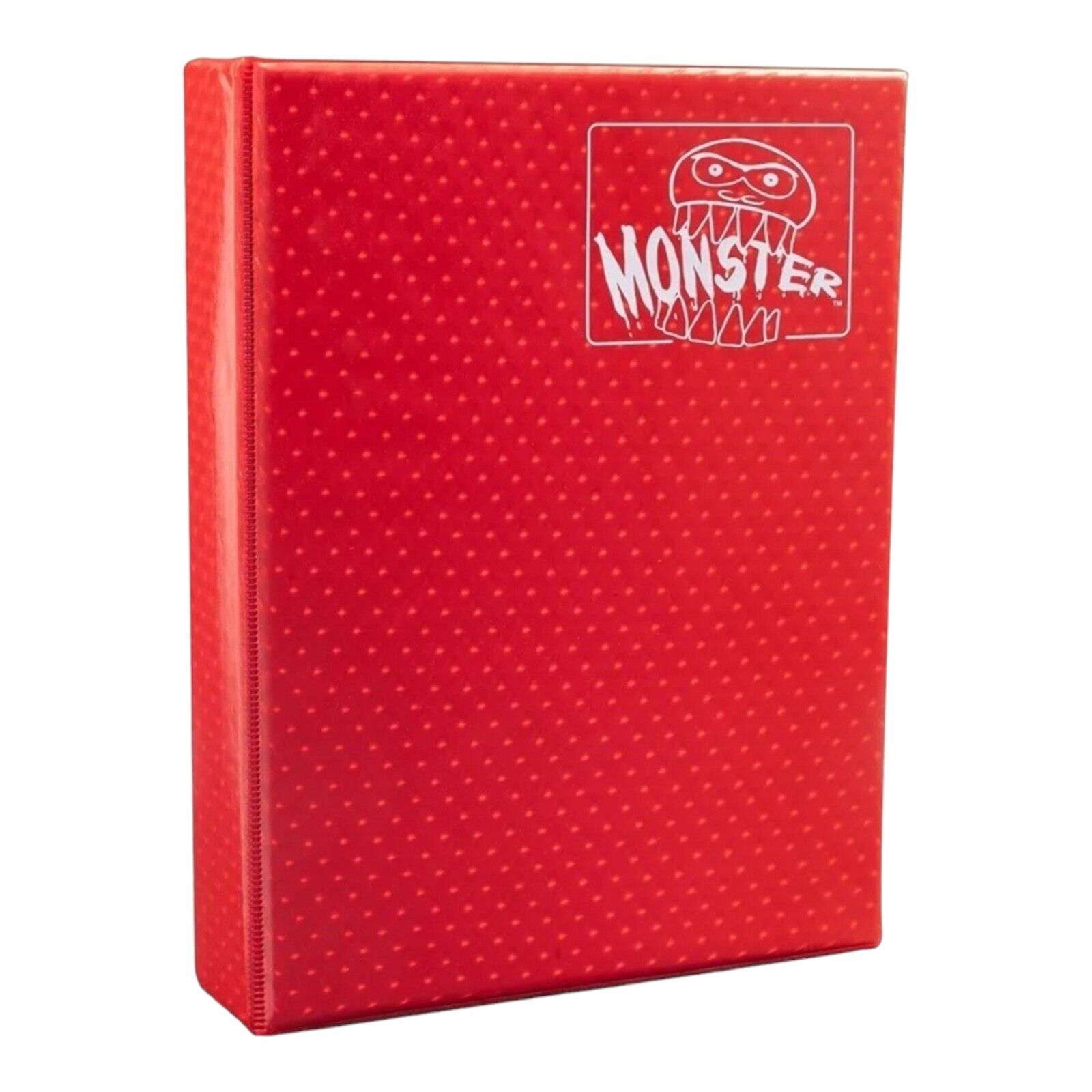 Monster Mega Binder Holofoil 9 Pocket Hard Cover Holds 720 Trading Cards Red