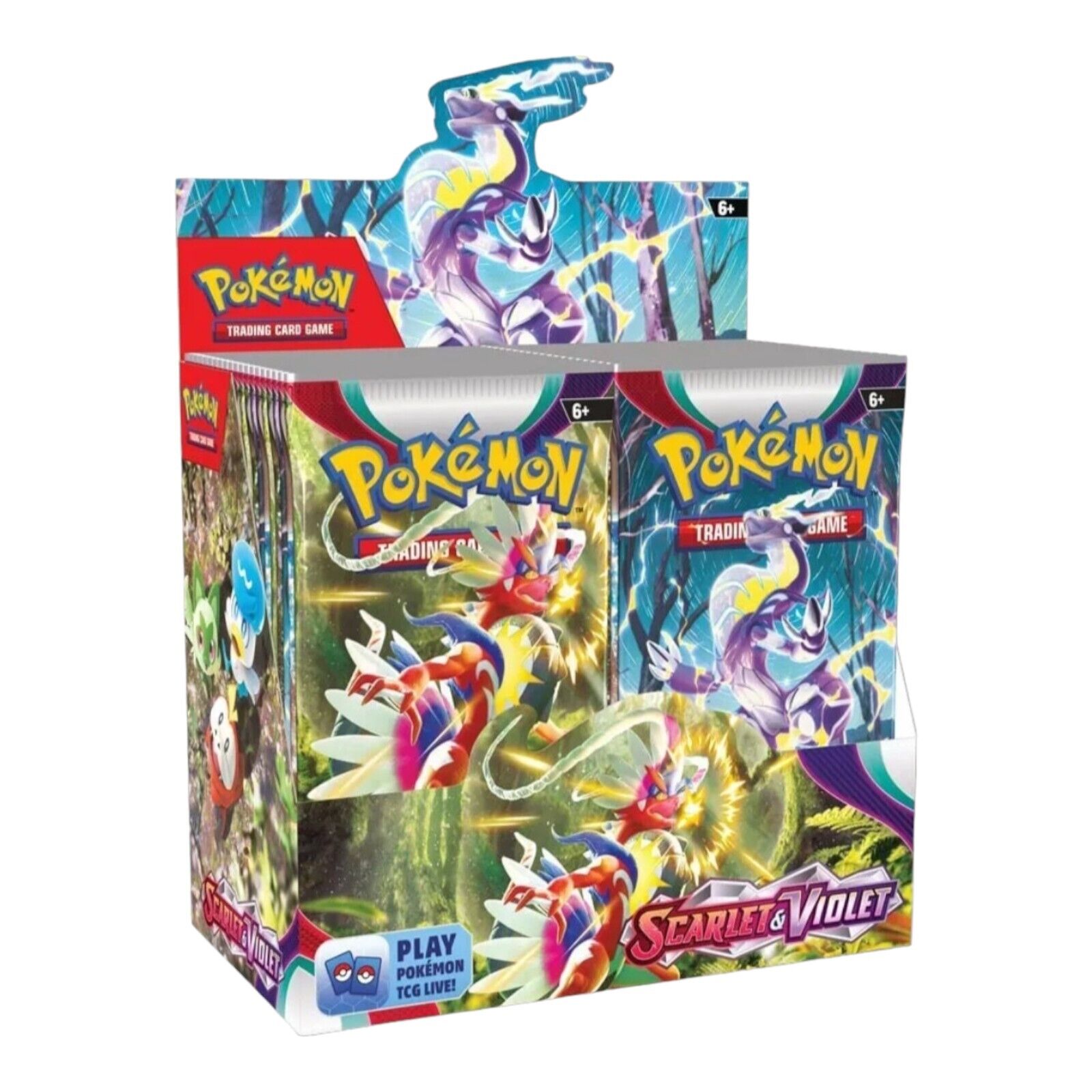 Nintendo Pokemon TCG Scarlet and Violet Booster Box 36 Packs Trading Card Game