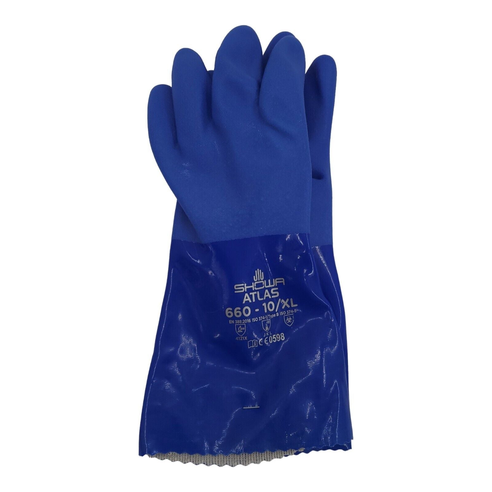 Showa Atlas 660 Fully Coated Triple-Dipped PVC Gloves SIZE XL One Pair