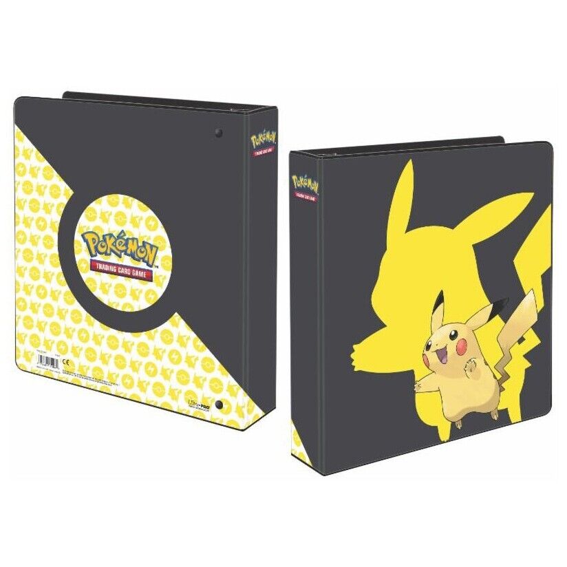 Ultra Pro Pokemon TCG Pikachu 3 Ring Binder Folder Card Holder Album Portfolio