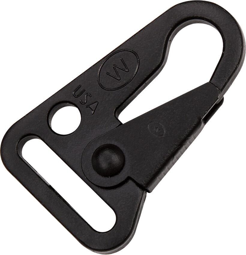 ITW CLASH Black Tactical Latch Hook Rifle Sling Clip ITW23B Black 1 Pair