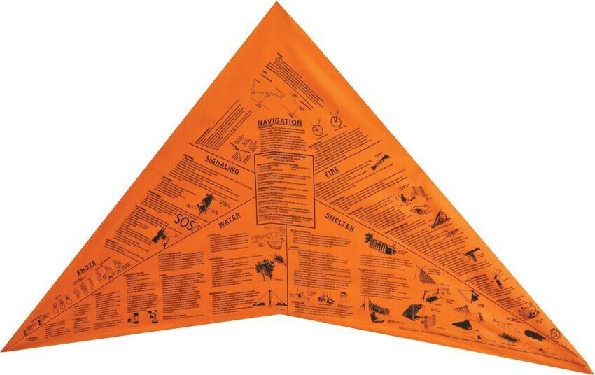 Survival Metrics Head For Survival Bandana With Info Throughout Versatile Orange