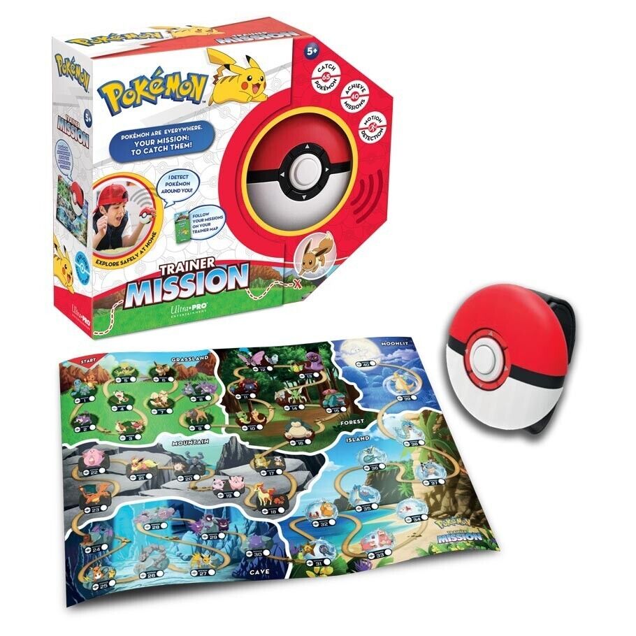 Pokemon Ultra Pro Trainer Mission Toy Guessing Game Motion Detection Catch Them