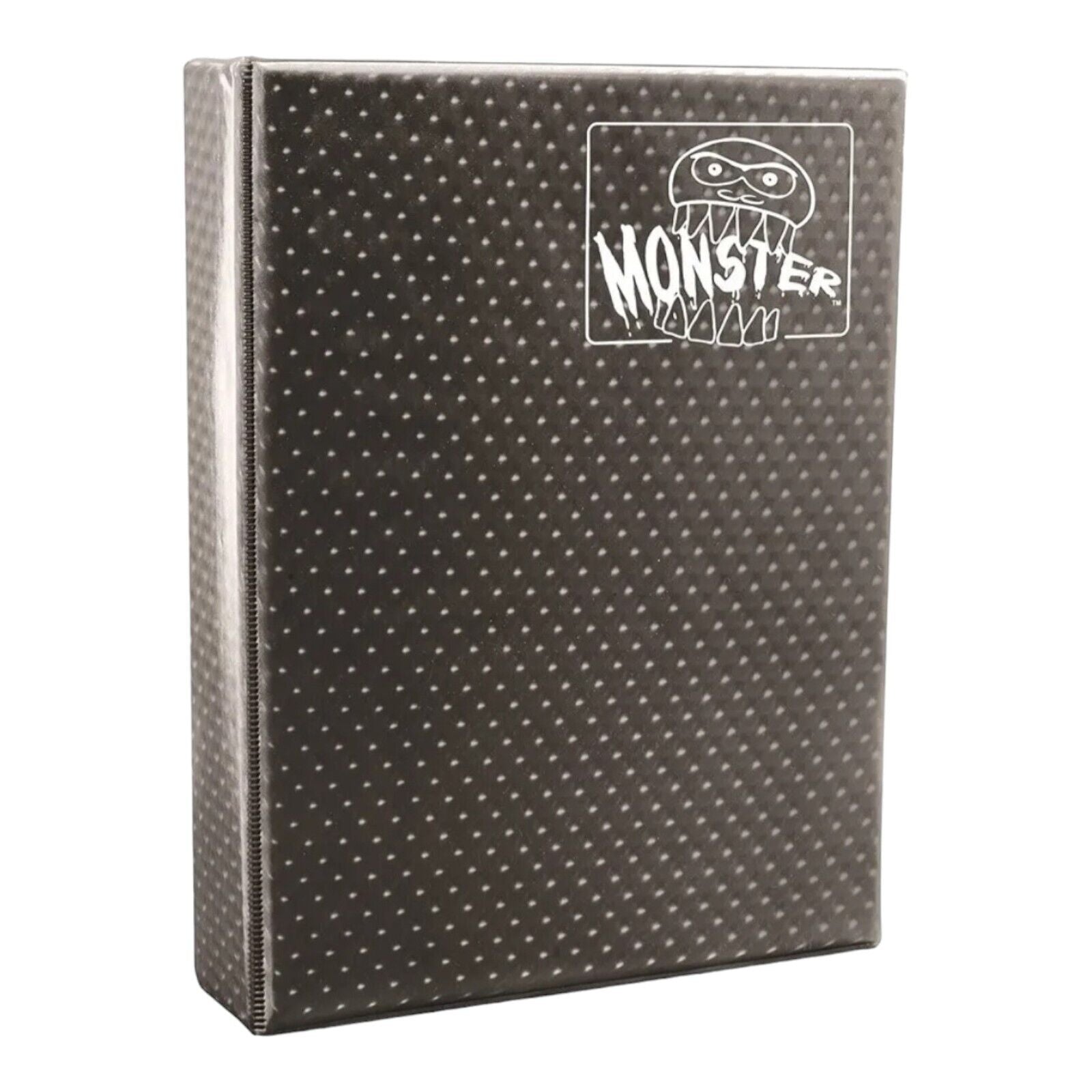 Monster Mega Binder Holofoil 9 Pocket Hard Cover Holds 720 Trading Cards Gray