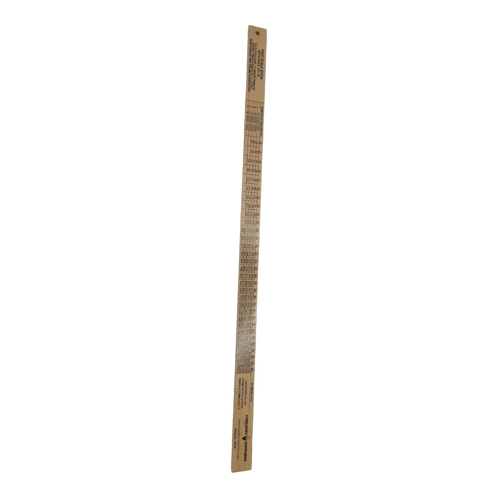 Biltmore Stick Tree and Log Scale Stick Doyle Scale