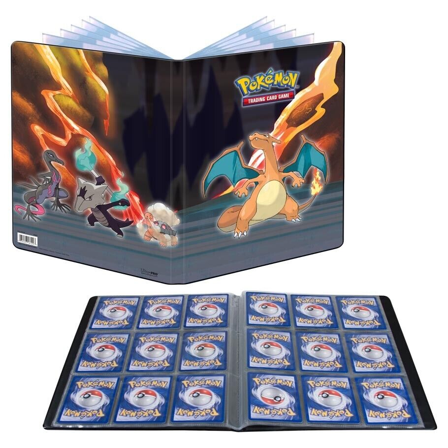 Ultra Pro Pokemon 9 Pocket Binder Portfolio Charizard Scorching Summit 10 Pages