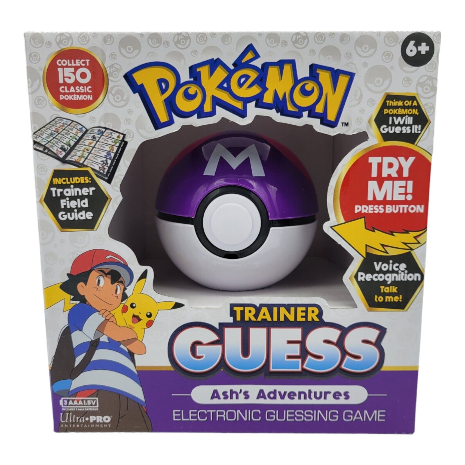 Ultra PRO Nintendo Pokemon Trainer Guess Ashs Adventures Toy Guessing Game