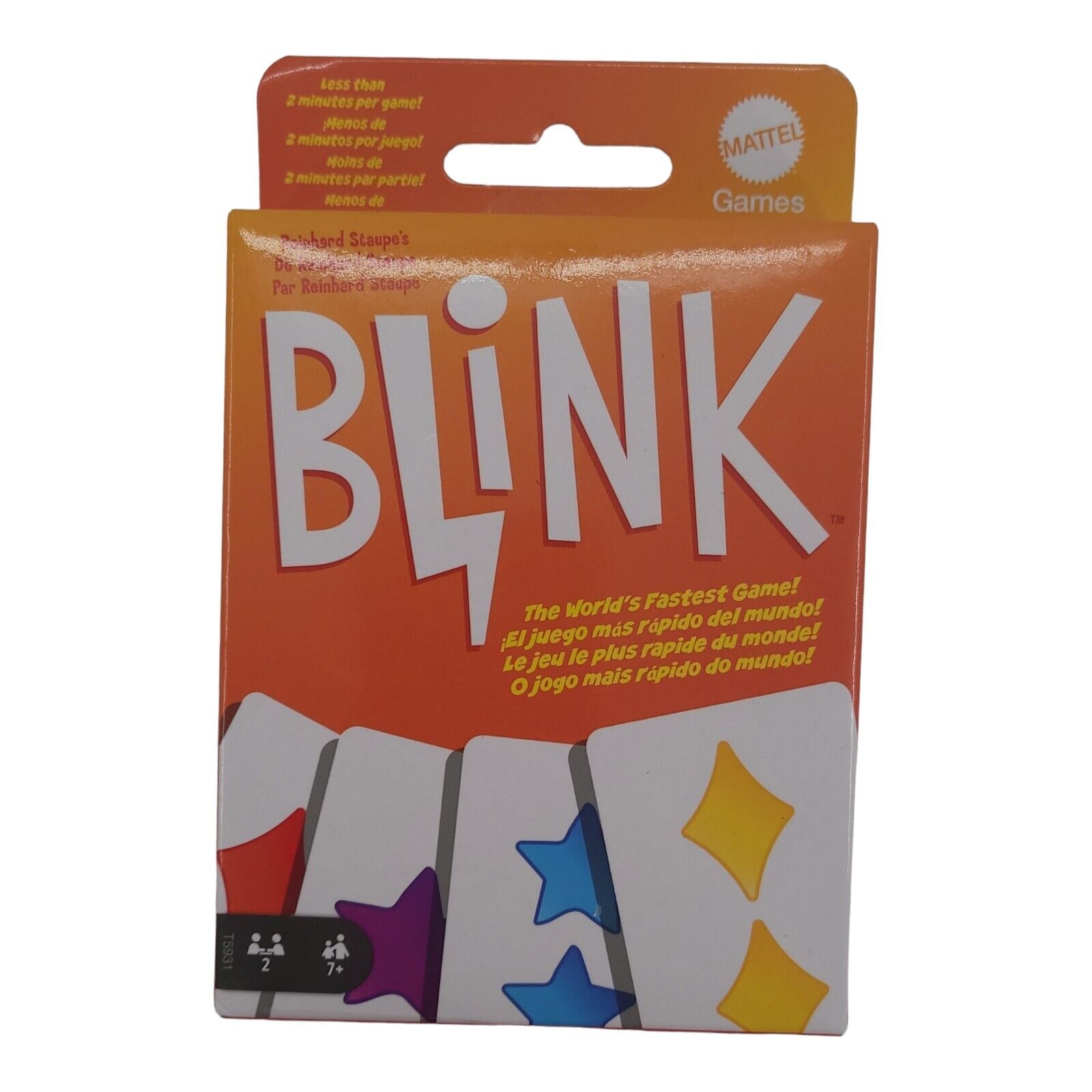 Mattel Blink Card Game The World’s Fastest Game T5931