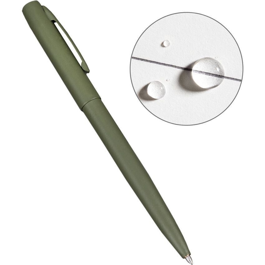 Rite In The Rain Metal Pen All Weather Clicker Powder Coated Brass Construction