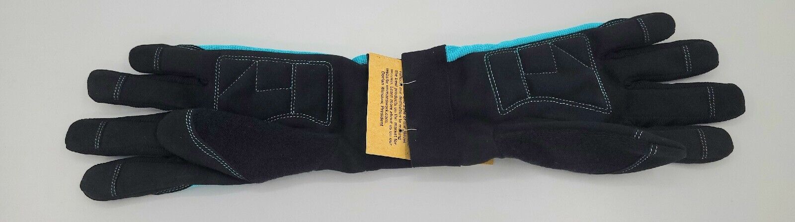 WomansWork 'The Digger' Gardening Gloves Teal Large - 3 Pair Bundle