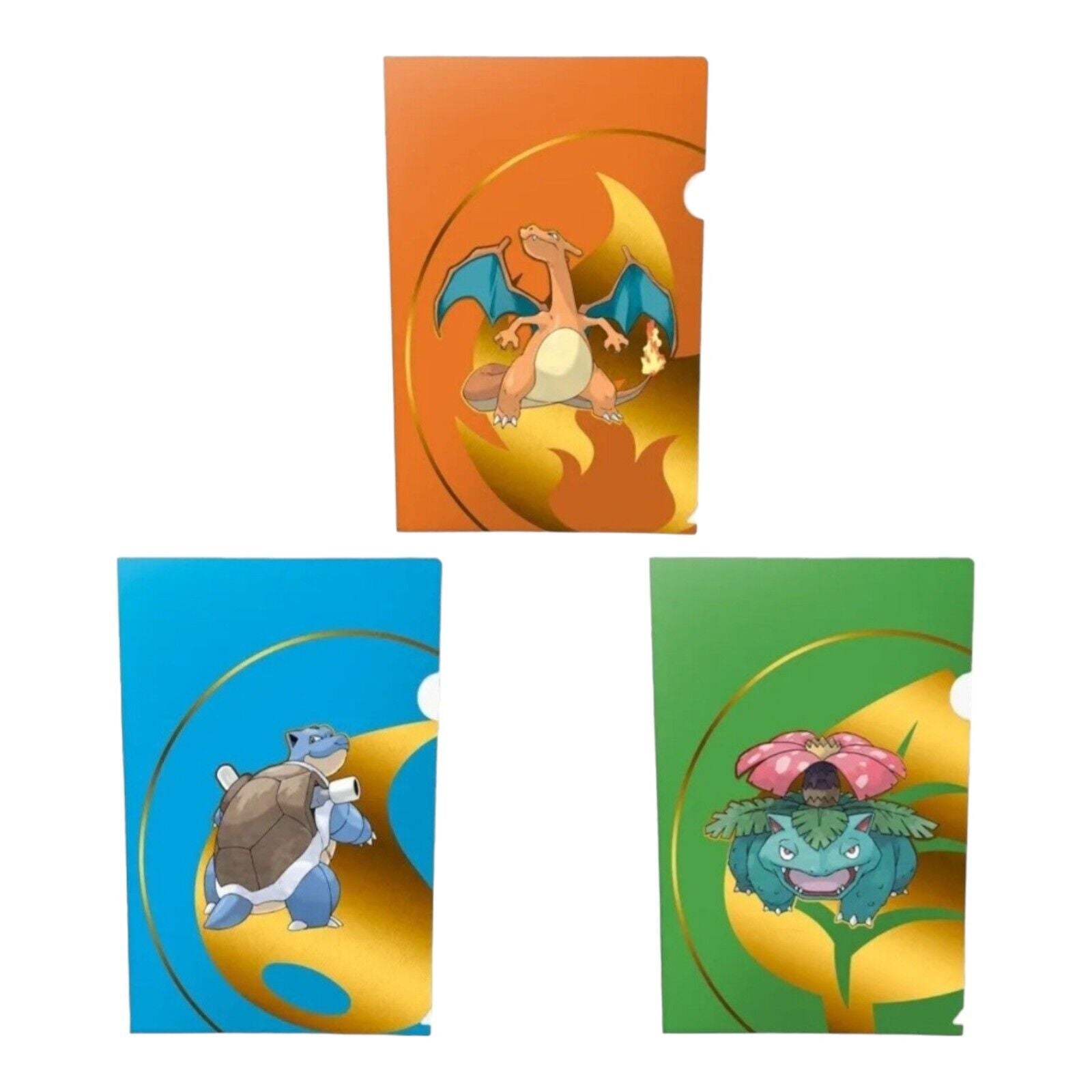 Ultra Pro Pokemon Tournament Folio Series 1 Charizard Blastoise Venesaur 3 Pack