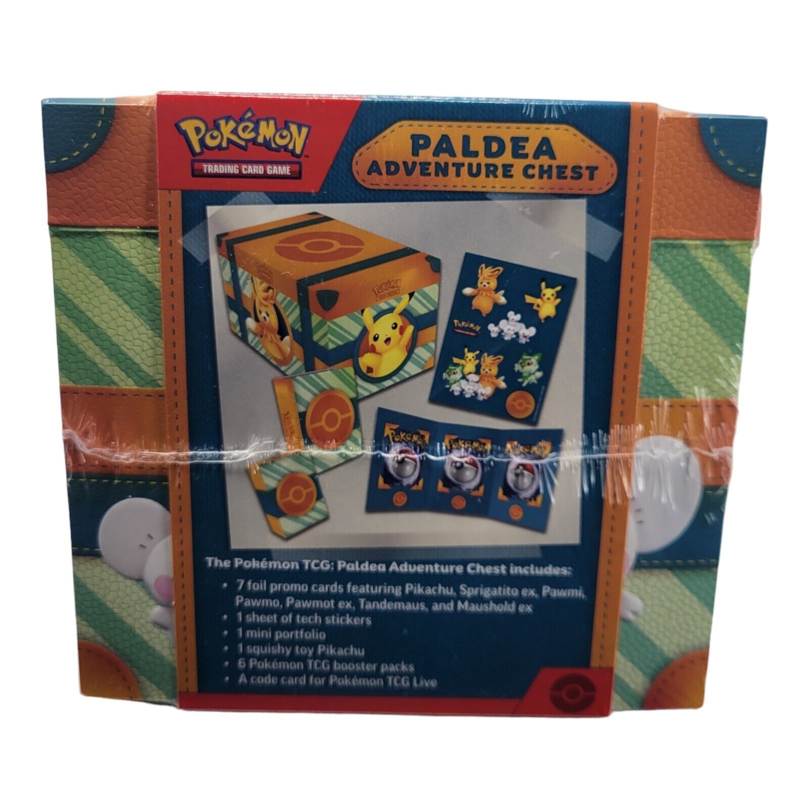 Nintendo Pokemon Scarlet and Violet TCG Paldea Adventure Chest