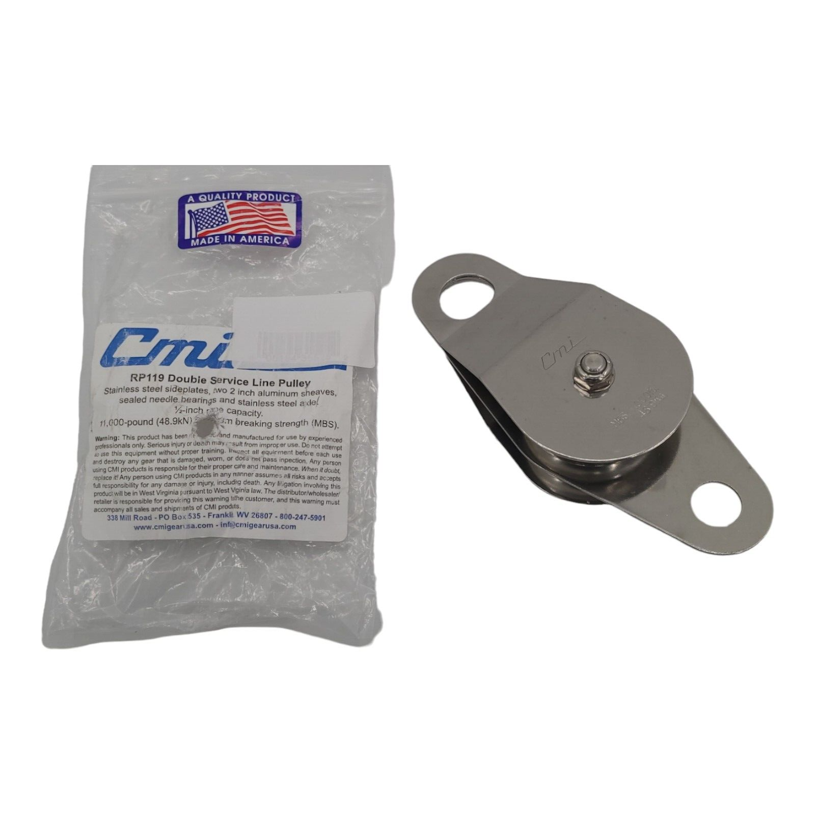 CMI 2 Inch Service Line Pulley Model RP119