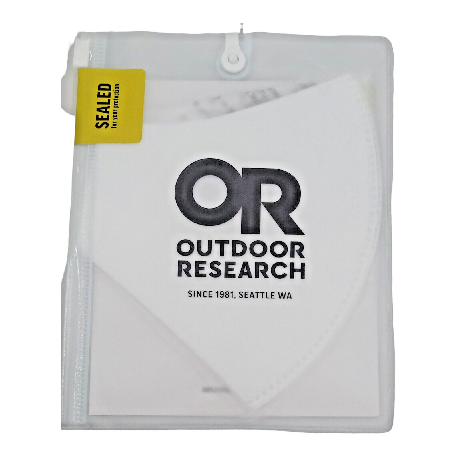 Outdoor Research Essential Face Mask Filter Kit Pack of 3 One Size White