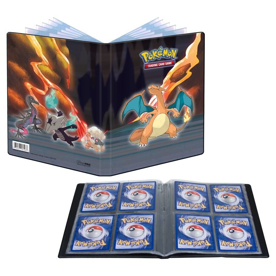 Pokemon Ultra Pro Portfolio Scorching Summit 80 Card Binder Charizard TCG Album