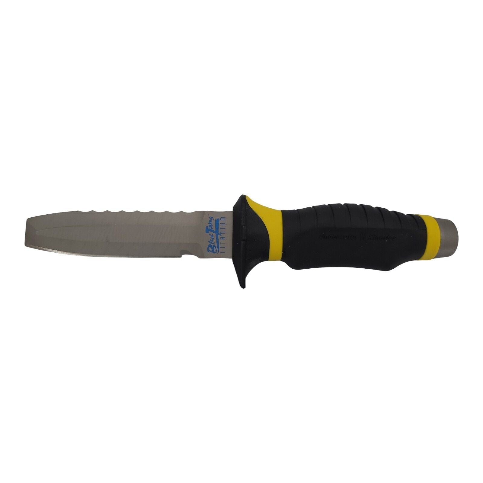 Underwater Kinetics Blue Tang Titanium Fixed Blade Dive Knife and Sheath