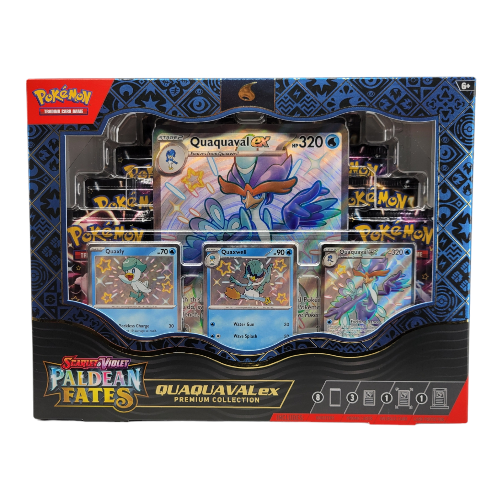 Pokemon TCG Scarlet and Violet 4.5 Paldean Fates EX Premium Collection Box