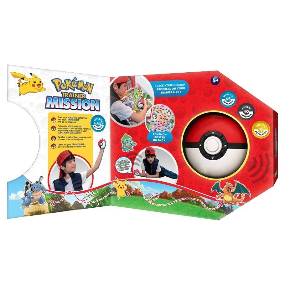 Pokemon Ultra Pro Trainer Mission Toy Guessing Game Motion Detection Catch Them