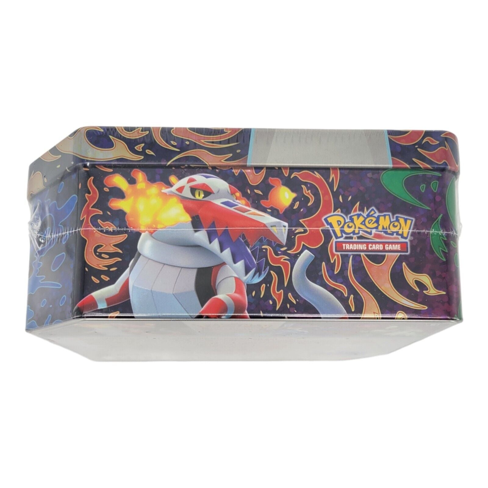 Nintendo Pokemon TCG Paldea Partners Tin Skeledirge ex 5 Booster Packs Promo