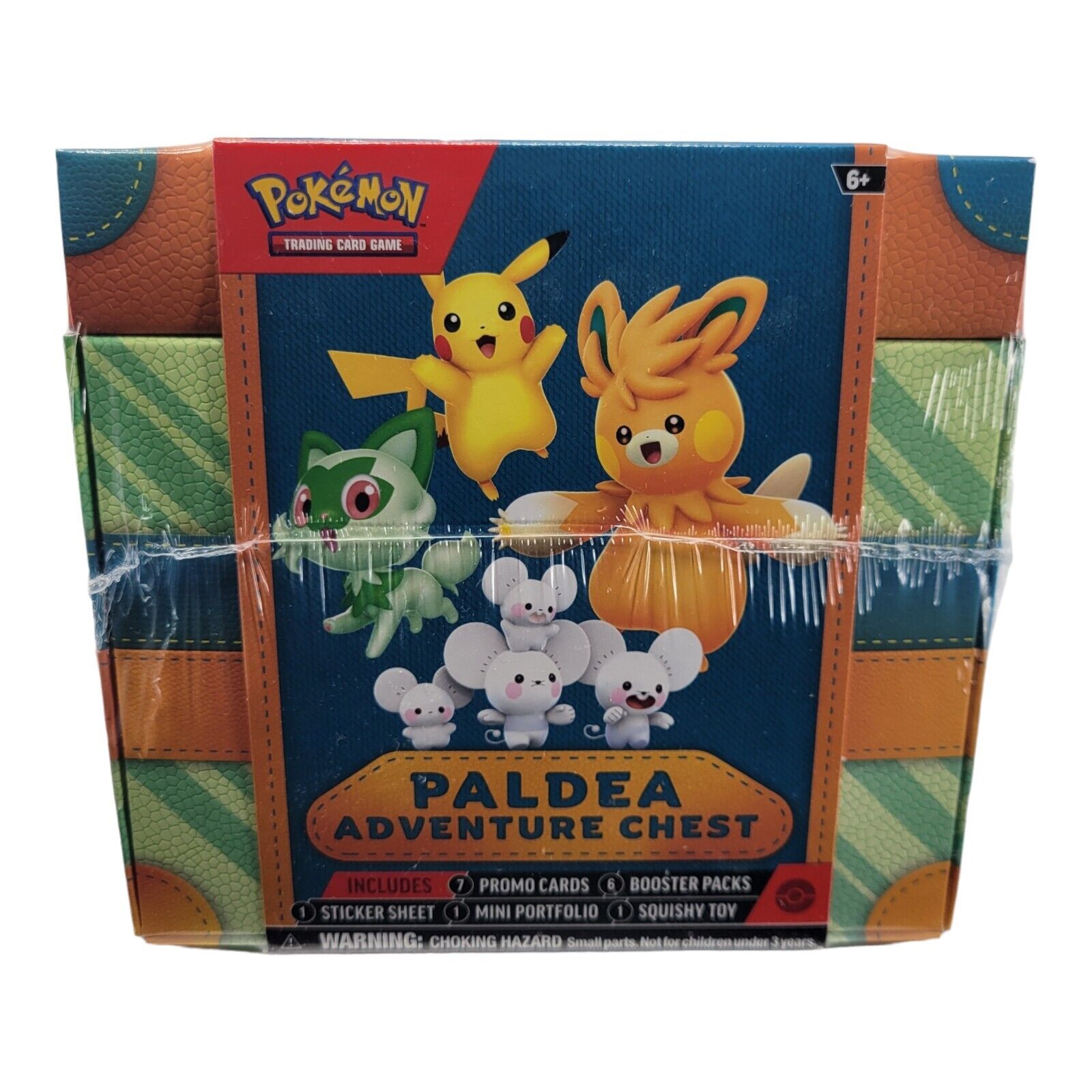 Nintendo Pokemon Scarlet and Violet TCG Paldea Adventure Chest