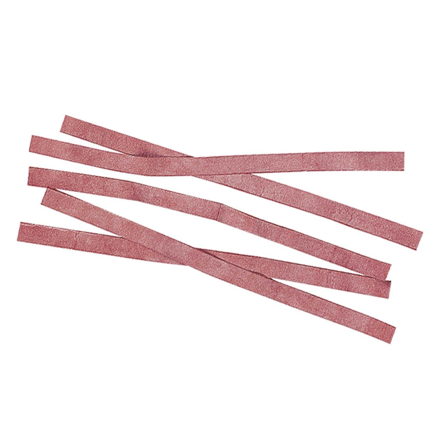 Red Rubber Budding Strips 20 Gauge 3/8” x 8” approx. 450 pieces