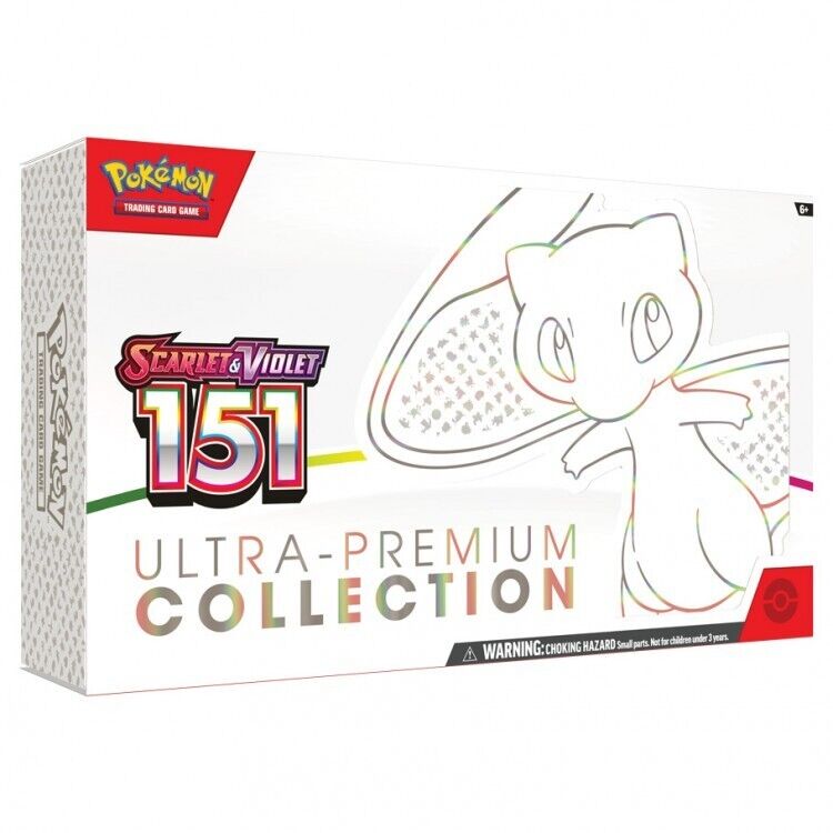 Pokemon TCG Scarlet and Violet 151 Ultra Premium Collection Box 16 Booster Packs