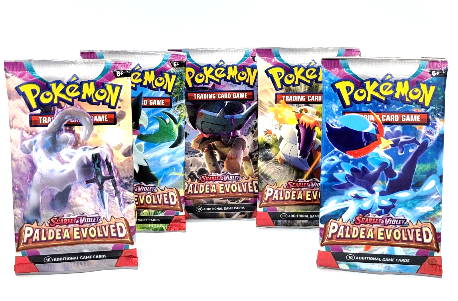 Pokemon Scarlet and Violet Paldea Evolved Booster Pack Lot Sealed Cards TCG