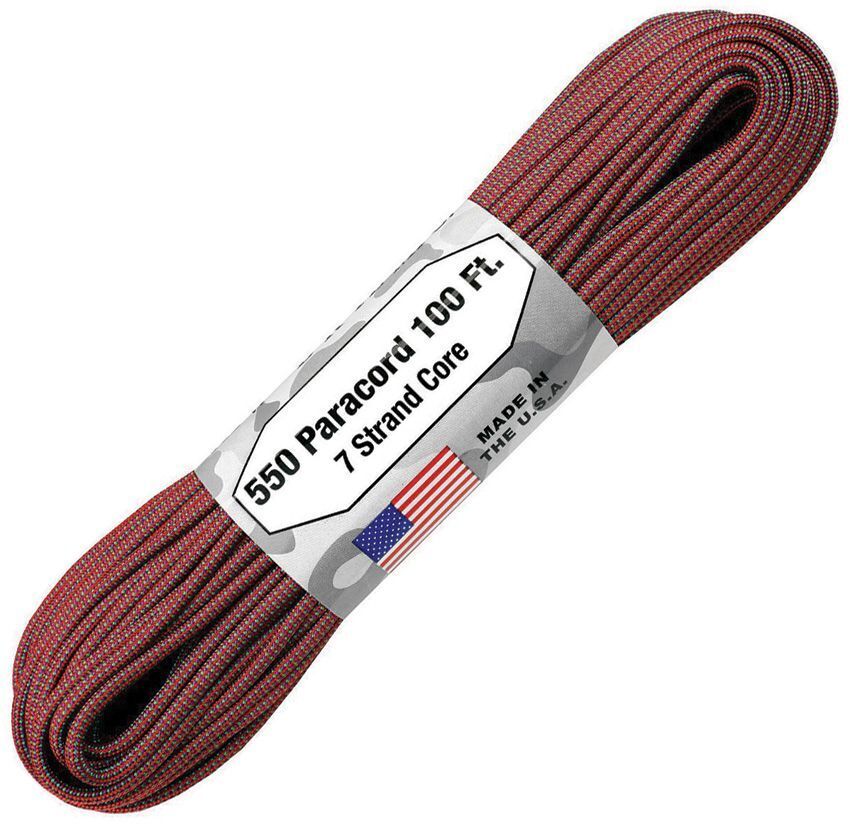 Atwood Rope MFG Paracord 7 Strand Core 100 Ft Nylon Construction